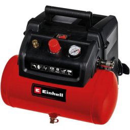 Compresseur tc-ac 190/6/8 (1,2 kW, 8 bar max, capacité de pompage 190 L/min, réservoir de 6 l,