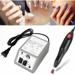 Ponceuse pour Ongles Professionnelle Electrique, avec 6 embouts ponçage pour