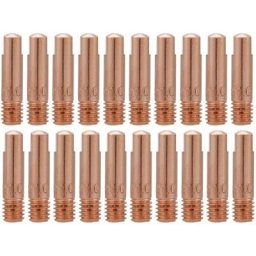 Kit de soudage MIG MAG 20Pcs Soudure Pointe de Tube Contact en Cuivre pour Consommables de Torche