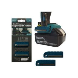Stealthmounts - BH-MK-BLU-2 - Porte-embouts magnétique (2pcs) pour machines Makita lxt - bleu