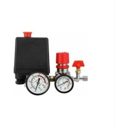 Moonstars - Compresseur d'air pressostat valve pressostat compresseur d'air avec manomètre