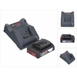 Bosch GAL 18V-20 Chargeur 10,8 - 18V - 2A + 1x Batterie GBA 18V - 2,0Ah (1600Z00036) (2607226281)