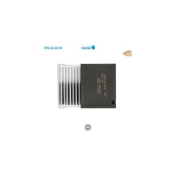 Lot de 10 mini plaquettes carbure avec rainure sur grande face - 35° KO5 40x5,5x1,1 mm 2 coupes