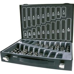 A214200 hss-g Jeu de forets pour le métal 170 pièces din 338 tige cylindrique 1 set A738272 - Ruko