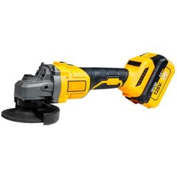 Meuleuse d'angle sans fil 20V avec batterie 4.0Ah, ø 125mm, meuleuse électrique sans fil pour