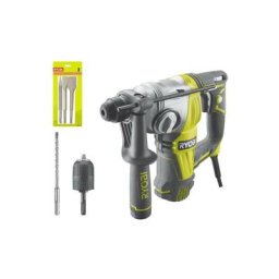 Ryobi - Pack Perforateur Burineur sdsplus 800W - 4 modes - RSDS800-KC - Kit 3 burins sds+ rioby 1