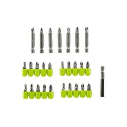 Ryobi - Kit 28 accessoires de vissage Avec racks de rangement RAK28MSD