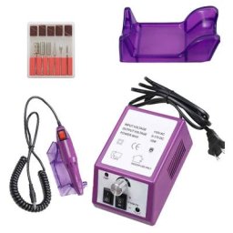 Ponceuse pour Ongles Professionnelle Electrique, avec 6 embouts ponçage pour