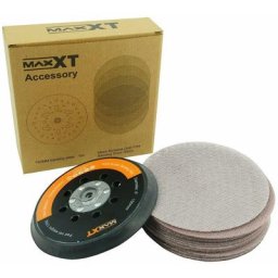 150mm Hook & Loop da Sander Backing Plate Pad et 30pcs papier abrasif, Double Action Random Orbital