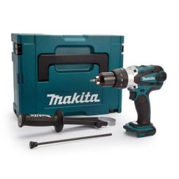 Makita - Perceuse à percussion 18V lxt (machine seule) en makpac DHP458ZJ