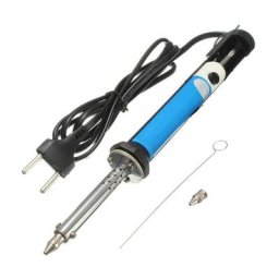 Pompe à dessouder électrique avec pompe à dessouder portable