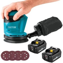 Ponceuse excentrique,Remplacer pour la batterie Makita ponceuse orbitale aléatoire Machine de