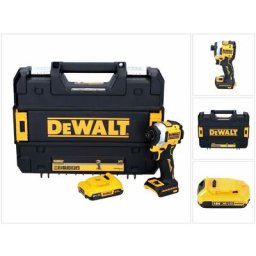DeWalt DCF 850 Visseuse à chocs sans fil 205Nm 1/4 Brushless 18V + 1x Batterie 2,0Ah + Coffret