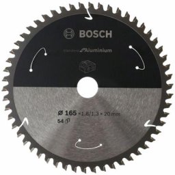 Type de lame de scie circulaire pour l'aluminium, 190x2 / 1.5x30, 56 dents - Bosch