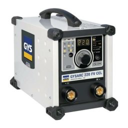 GYS - Poste souder à l'arc avec électr. enrob. arc 220 fv cel avec accessoires 10-220 a