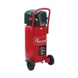 Compresseur d'air vertical Ferrua 425089 - 50L - 1500W - 10 bars - 2 CV