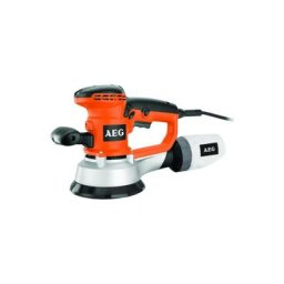 Ponceuse excentrique AEG 150mm 440W EX 150 ED SET - Noir et orange