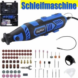 Mini-outil multifonction de 135 w, meuleuse polyvalente avec réglages de vitesse variables et 80