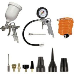 Einhell - Kompressoren-Zubehör Druckluftset 12 tlg. 4139720 Kit doutils à air comprimé 1 set
