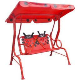 True Deal - Siège balançoire pour enfants Rouge