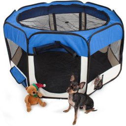 Golden Pet House Tent Pliable Très Grand Espace Tente Lit Parc Pour Pet Chiot Chiens Chats Étanche