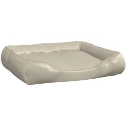 Vidaxl - Lit pour chien Beige 120x100x27 cm Similicuir Beige