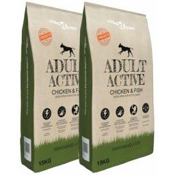 Vidaxl - Nourriture pour chiens Adult Active Chicken & Fish 2 pcs 30 kg n/a