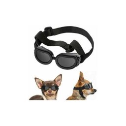 Lunettes pour Chiens, Lunettes de Soleil pour Animaux de Compagnie Réglables, Lunettes de