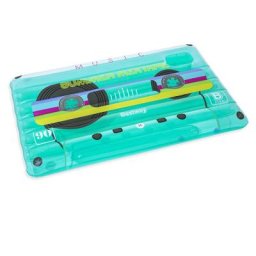Matelas Gonflable pour Plage ou Piscine Bestway Retro Beats 174x117 cm avec Design Multicolore en