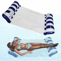 Flotteur Gonflable Piscine Flotteur Hamac Flottant de inclinable Flotteur Hamac d'eau Pliable