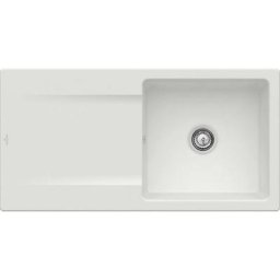 Evier Villeroy et Boch Siluet 60 Steam CeramicPlus - Avec vidage manuel
