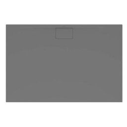 Receveur antidérapant 140 x 90 villeroy et boch Architectura Metalrim acrylique rectangle gris