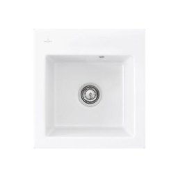 Evier cuisine Villeroy et Boch Subway 45 xs 47,5 x 51 cm sans egouttoir Blanc CeramicPlus - vendu