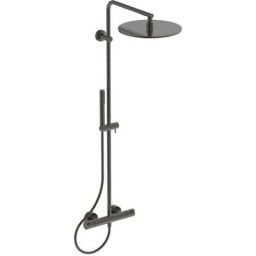 Ideal Standard - Colonne douche thermostatique Ceratherm T125 gris magnétique