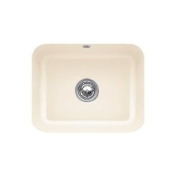 Evier 1 bac Villeroy et Boch Cisterna 60C Ivory CeramicPlus - Avec vidage manuel