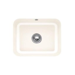 Evier 1 bac Villeroy et Boch Cisterna 60C Crème CeramicPlus - Avec vidage auto