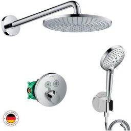Hansgrohe - Lot robinet douche encastré thermostatique + Douche de tête Raindance s 240