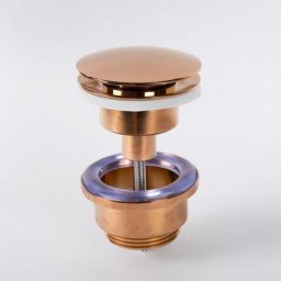 Wanda Collection - Bonde vidage de lavabo universelle, pop up, or rose - Or rose