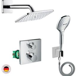 Hansgrohe - Lot robinet douche encastré thermostatique + Douche de tête Raindance e 240