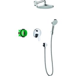 Hansgrohe Crometta - Set de douche S 240, avec mitigeur Logis encastré, chrome 27958000