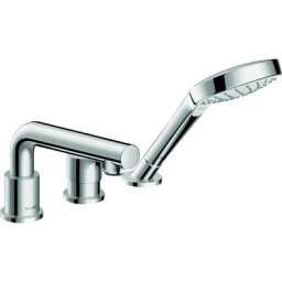 Hansgrohe - Robinet mitigeur bain douche 3 trous Talis s chromé