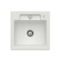 Evier 1 bac Villeroy et Boch Siluet 50 s Steam CeramicPlus - Avec vidage manuel