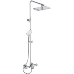 Ideal Standard - Colonne bain douche thermostatique téléscopique Ceratherm T100