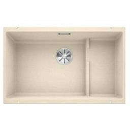 Evier evier sous plan 80cm silgranit - Blanco - 523457 - crème