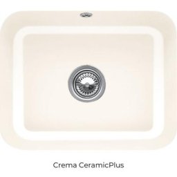 Evier 1 bac Villeroy et Boch Cisterna 60C Crème CeramicPlus - Avec vidage manuel