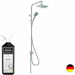 Hansgrohe - Colonne de douche Vernis Shape 230 Reno EcoSmart + nettoyant