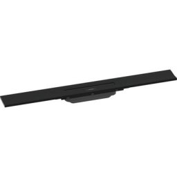 Hansgrohe - Caniveau de douche découpable 70 cm RainDrain Flex montage mural noir mat