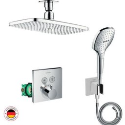 Hansgrohe - Lot robinet douche encastré thermostatique + Douche de tête Raindance e 240