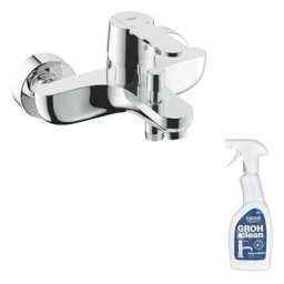 Grohe - Mitigeur bain douche mural Get Quickfix + nettoyant Grohclean