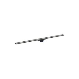 Canivelle de douche Cleanline20 300-1300mm, cadre inox revetement noir